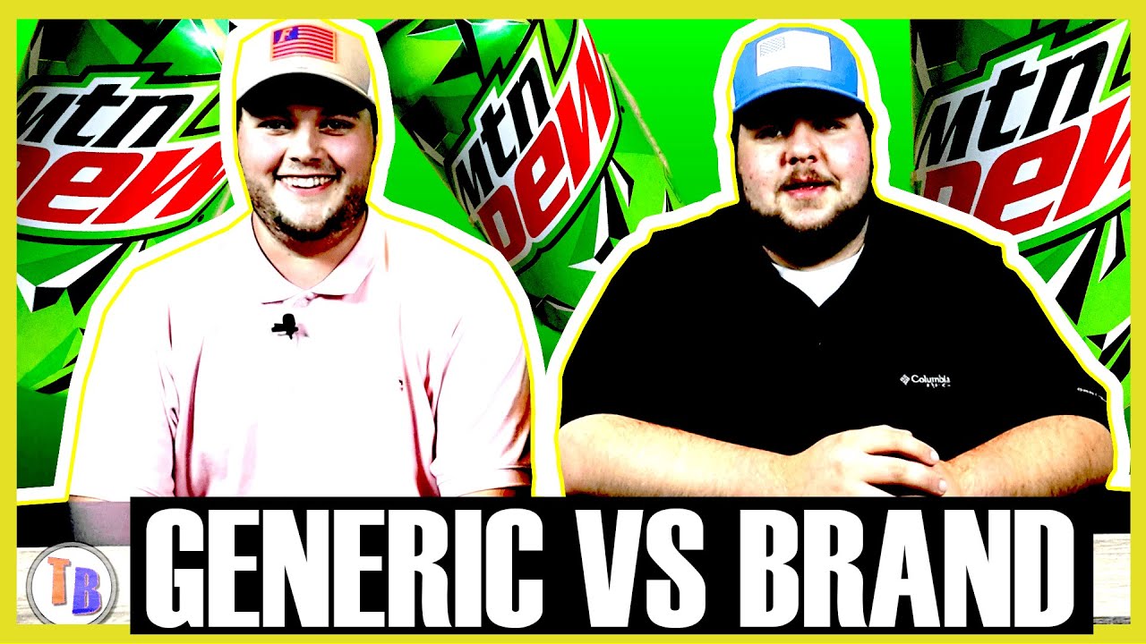 (Ranking) Generic Vs Brand Mountain Dew Taste Test With The Taste Buds