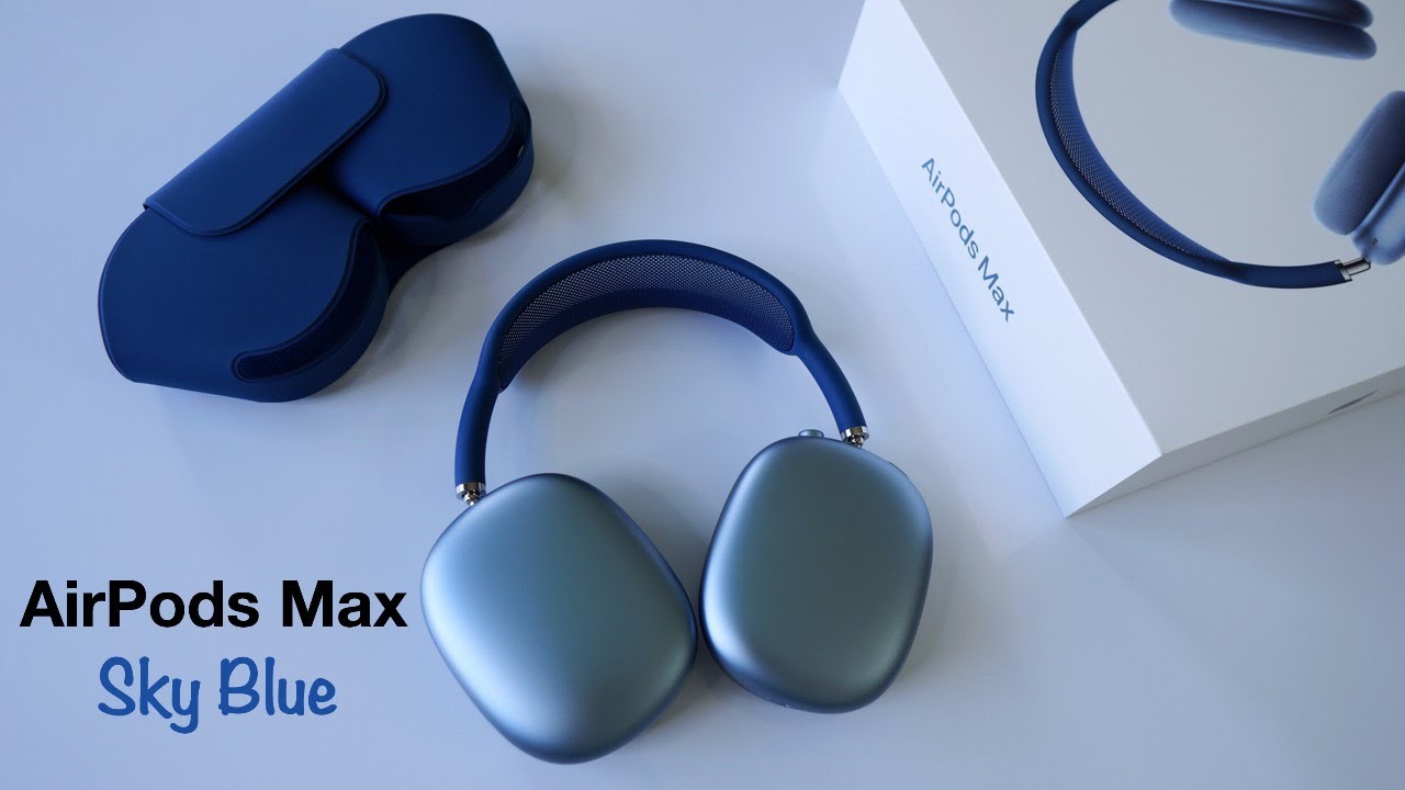 Apple AirPods Max Sky Blue Unboxing