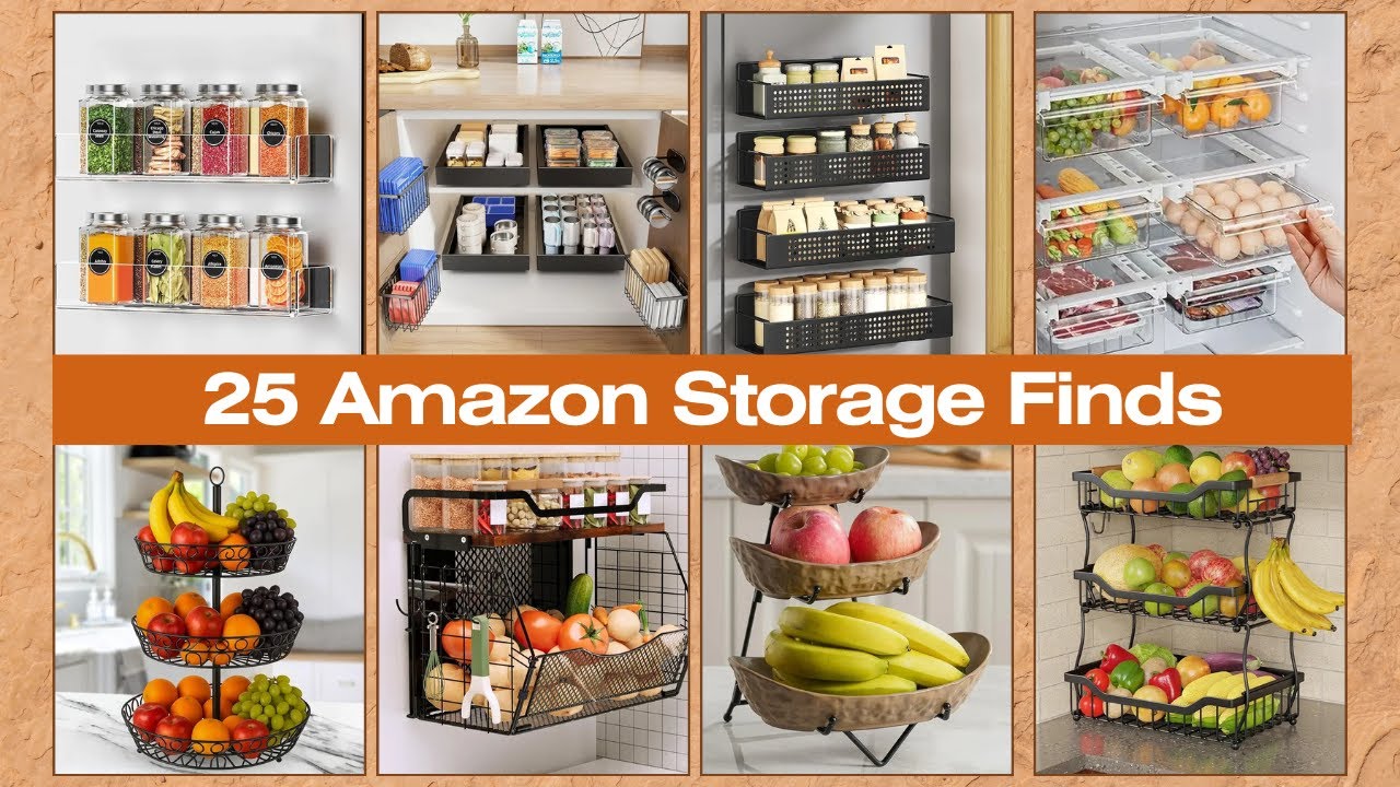 25 Amazon Kitchen Upgrades | Best Organizers & Storage Ideas 2025 #amazonfinds