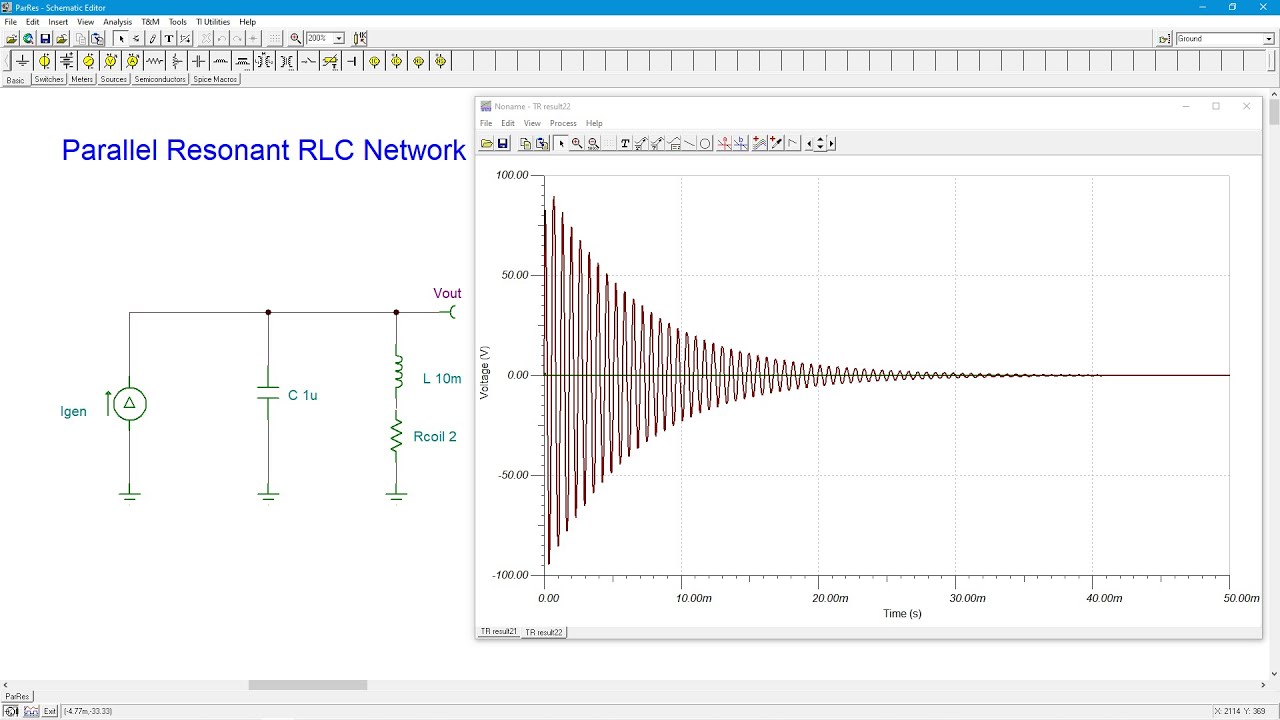 AC Circuit Analysis: Transient Response RLC Networks
