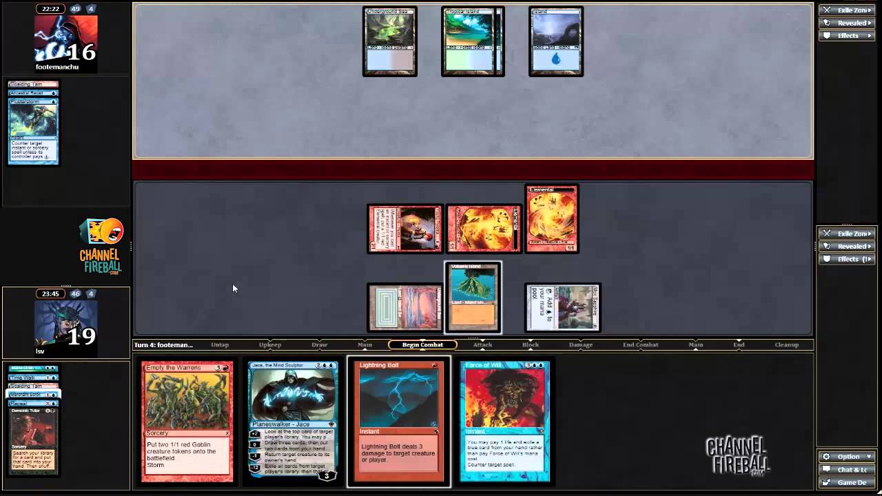 Channel LSV  - Vintage Champs Qualifier:  Pyromancer (Match 4, Game 1)