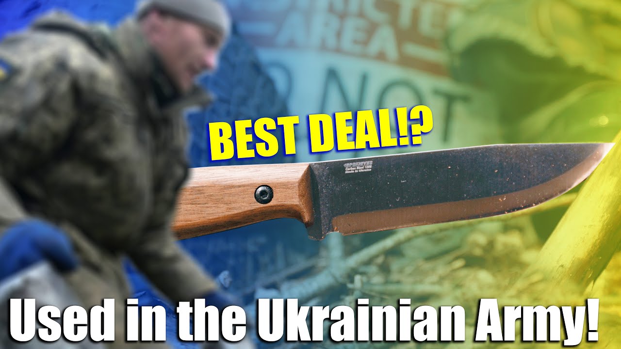 Лучший в мире бюджетный нож используется украинской армией!