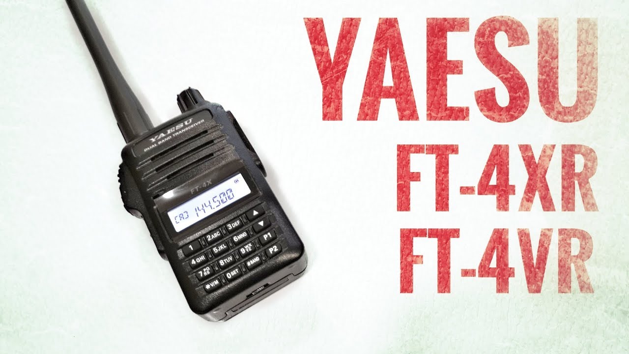 Yaesu FT-4XR, FT-4VR компактные любительские радиостанции