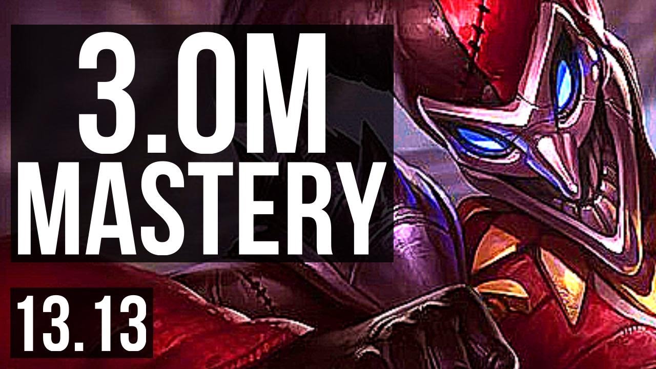 SHACO vs EVE (JNG) | 4/0/12, 3.0M mastery, 2800+ games | KR Master | 13.13