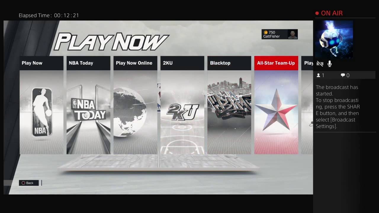 Opening NBA 2K17- First Look