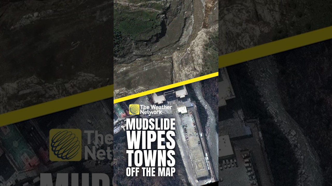 Before and After: Satellite images show scale of Nepal mudslide | #mudslide