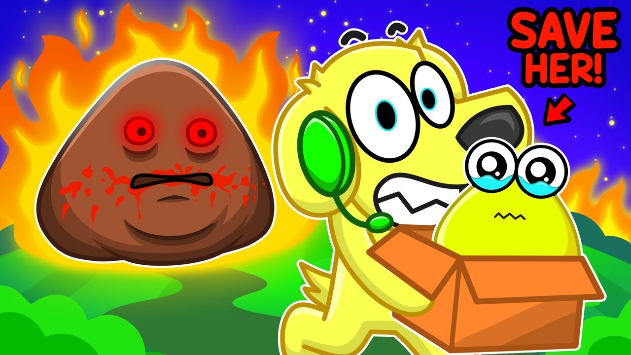 SAVING POULINA from EVIL POU! (Pou's Revenge)