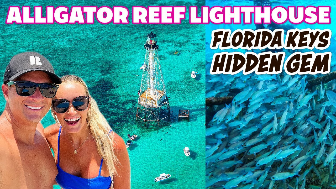 🛥 VISITING ALLIGATOR REEF LIGHTHOUSE BLEW OUR MINDS 🤯 BEST ISLAMORADA FLORIDA KEYS SNORKELING 🐠