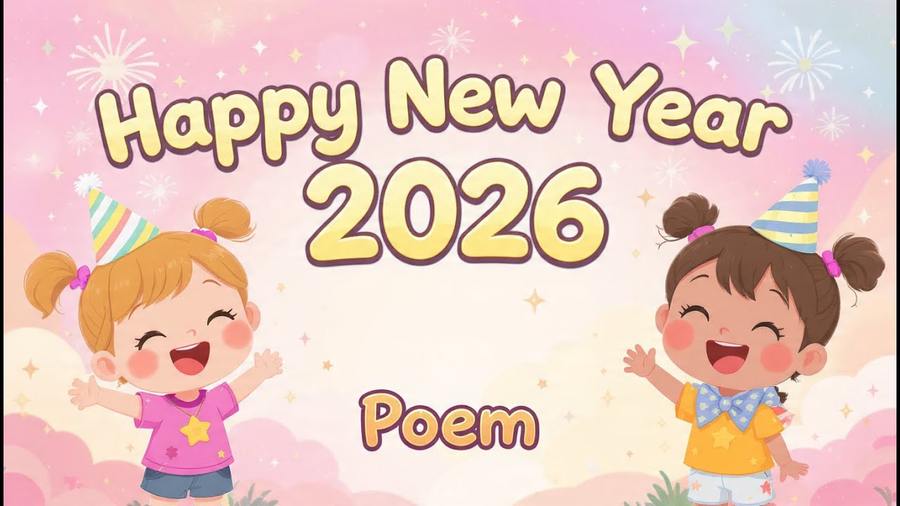 &ldquo;Happy New Year 2026 | Kids-Friendly Celebration & Fun Animation&rdquo;