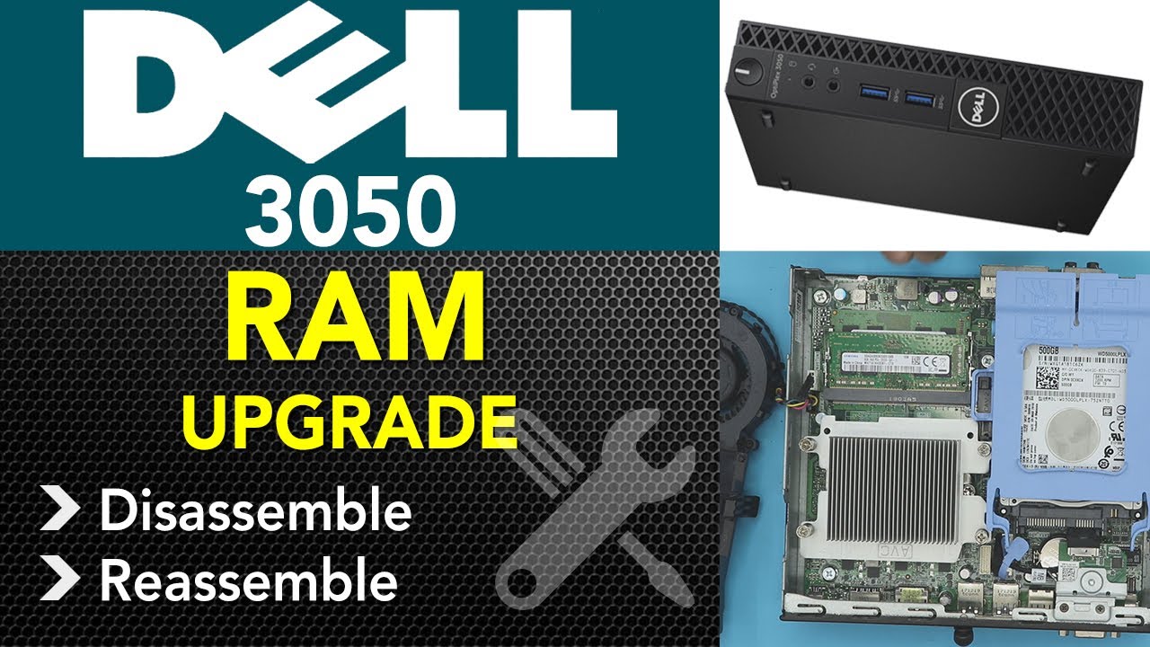 Dell Optiplex 3050 Mini Pc RAM Upgrade