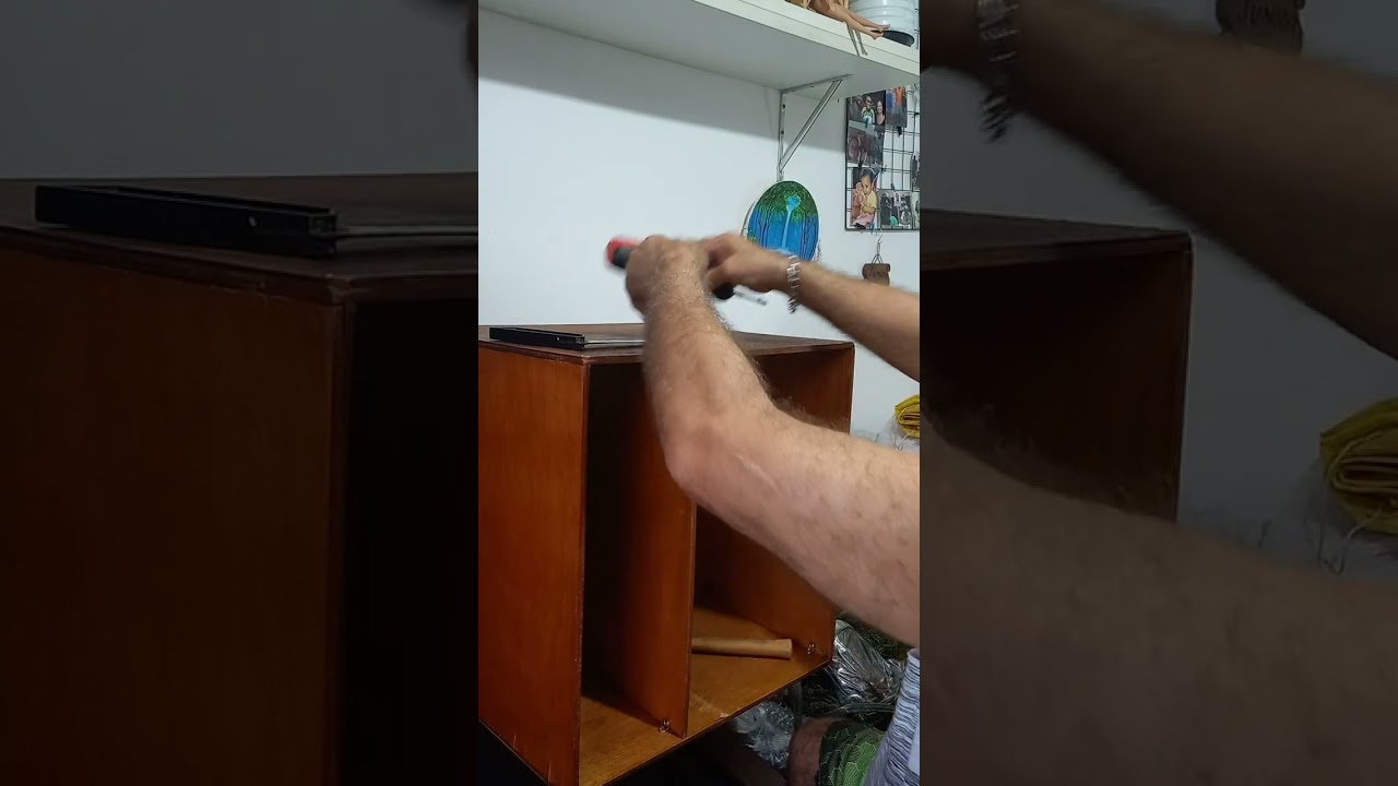 Vídeo 2- Mudança no  rack da minha aparelhagem de som. Complemento ao vídeo anterior.