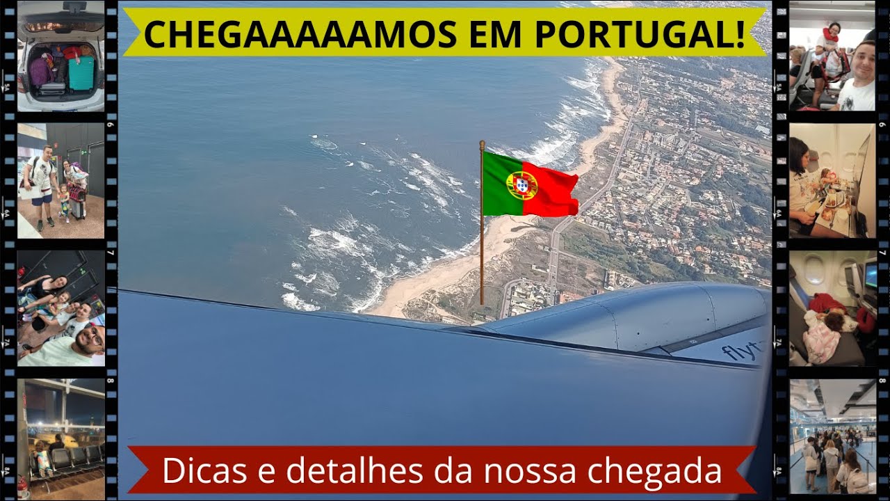 CHEGAAAAMOS em Portugal! Dicas e detalhes!