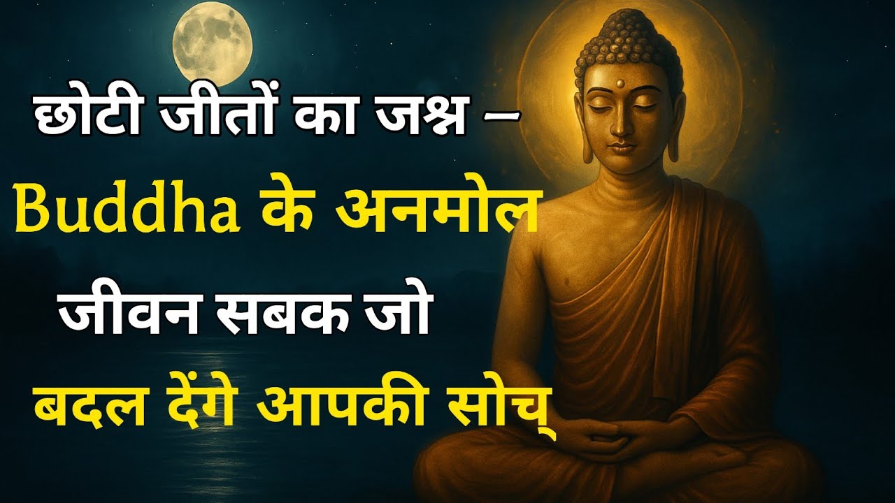 छोटी जीतों का जश्न – Buddha के अनमोल जीवन सबक जो बदल देंगे आपकी सो