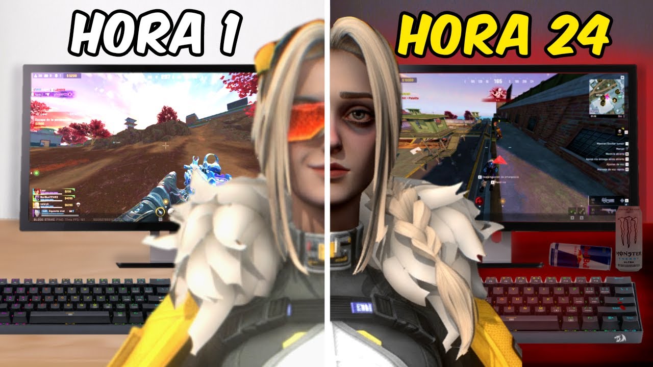 JUGUÉ BLOODSTRIKE DURANTE 24 HORAS 💀 (imposible)