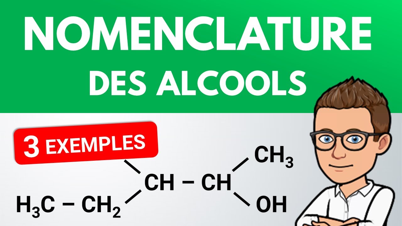 NOMENCLATURE des ALCOOLS ✏️ Exercice | 1ère |  Physique Chimie