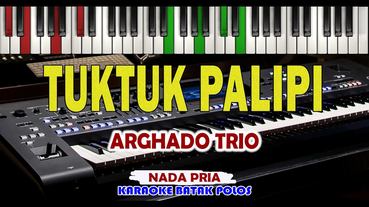 KARAOKE TUKTUK PALIPI-ARGHADO TRIO-SUARA PRIA | Live Keyboad HD LIRIK