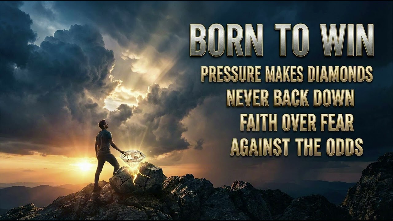 Music Born to Win Pressure Makes Diamonds Never Back Down Faith Over Fear  Against the Odds