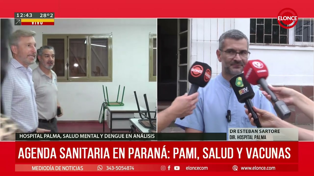 Agenda sanitaria en Paraná: PAMI, salud y vacunas - Elonce
