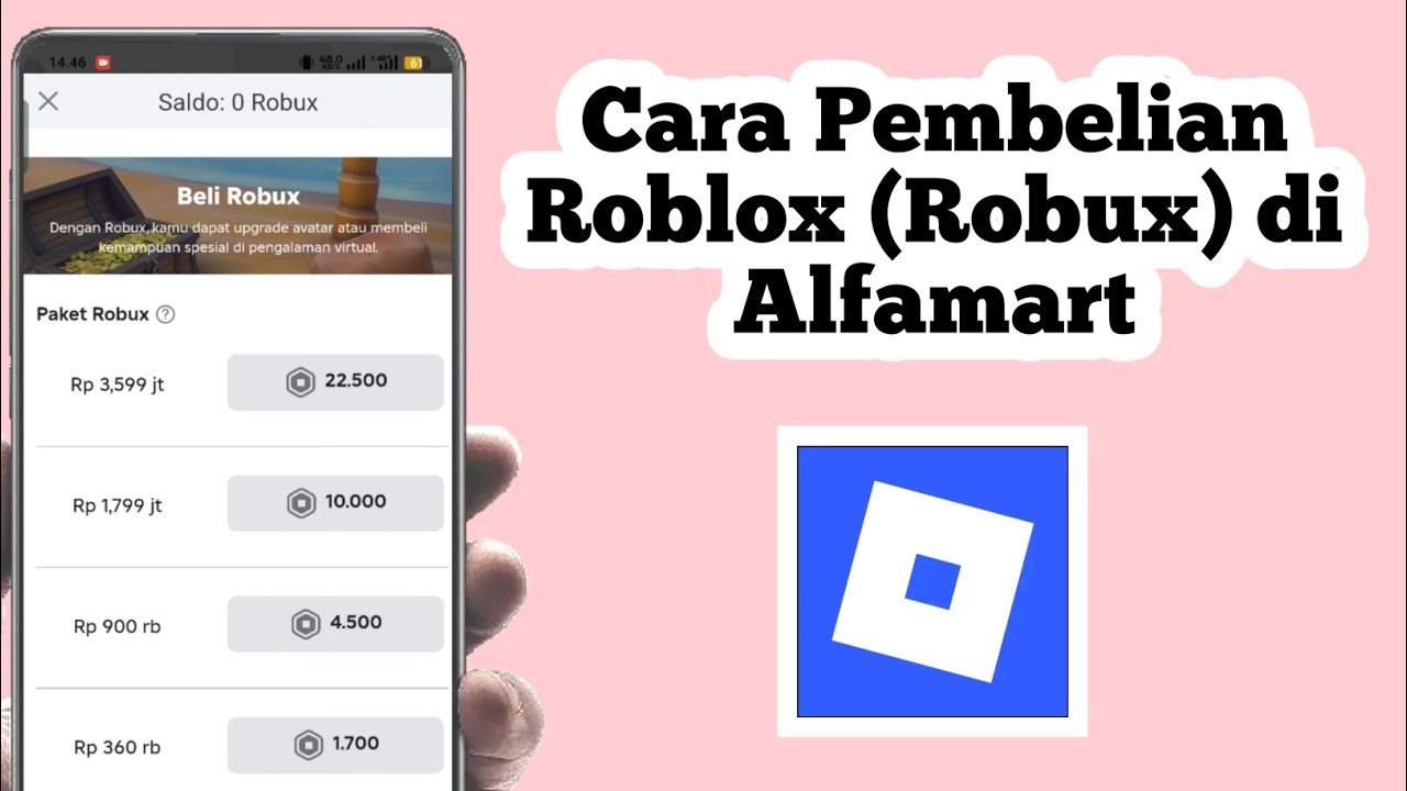 How to Top Up Roblox at Alfamart | How to Buy Robux at Alfamart