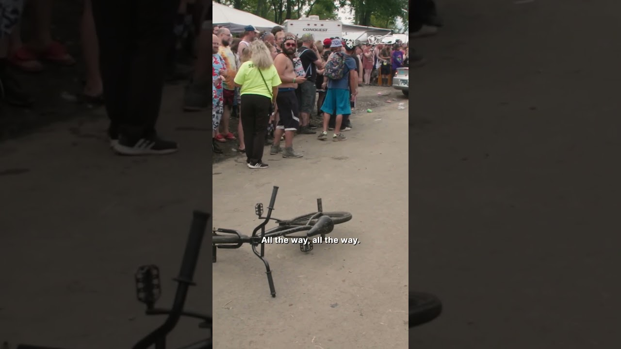 Trying to Perform a Stunt at the Gathering of the Juggalos #shorts