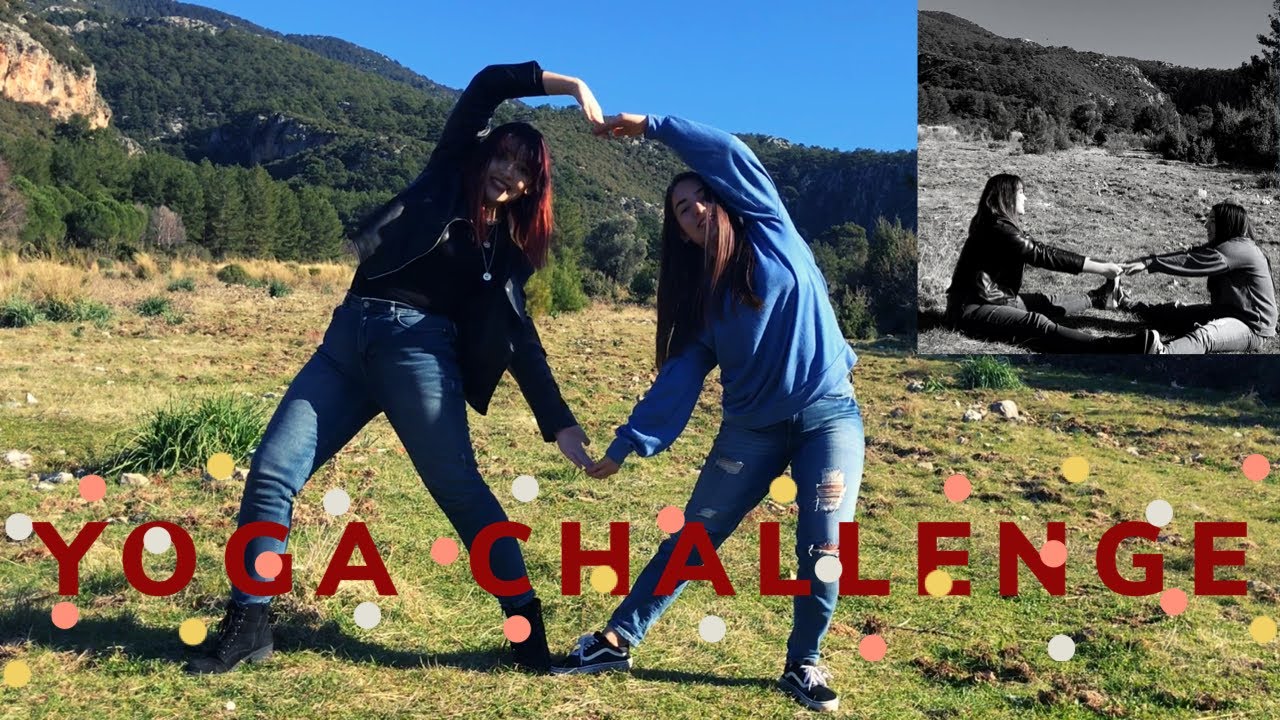 ORMANDA YOGA CHALLENGE | İki kişilik çocuk yogası ama bize zor | Köpeğimin ilginç davranışları