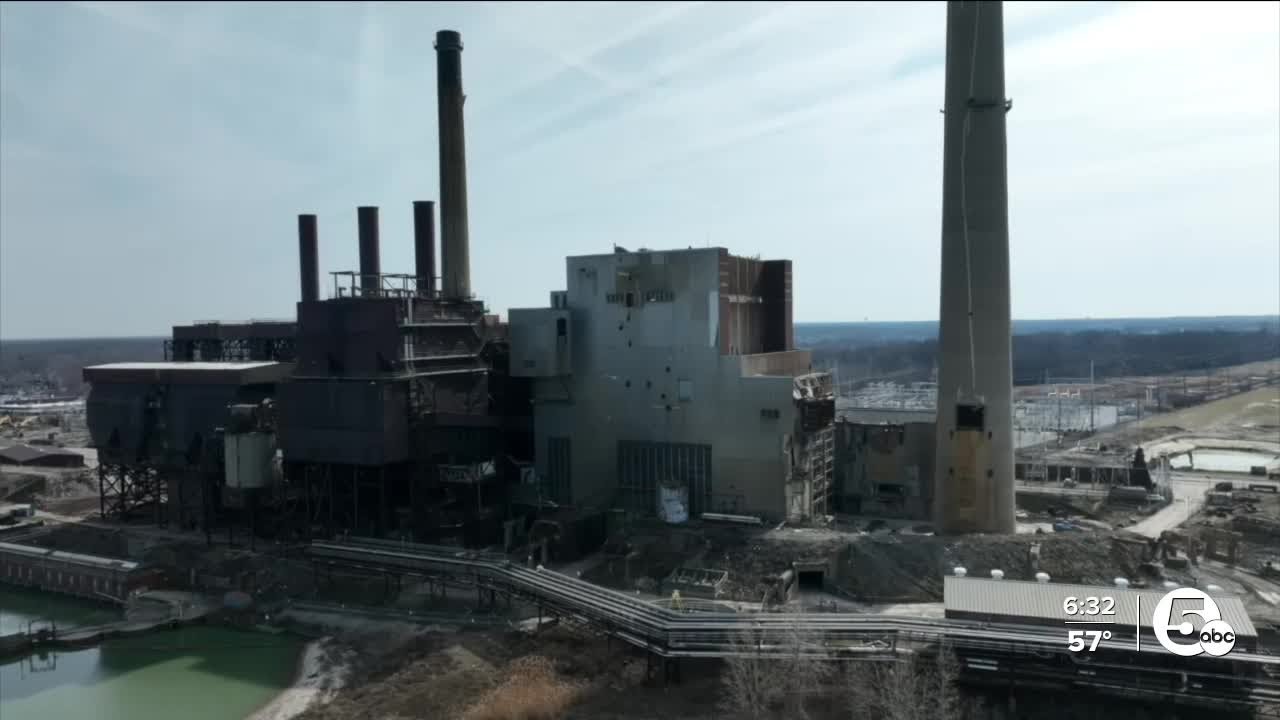 Northeast Ohio city to implode part of power plant