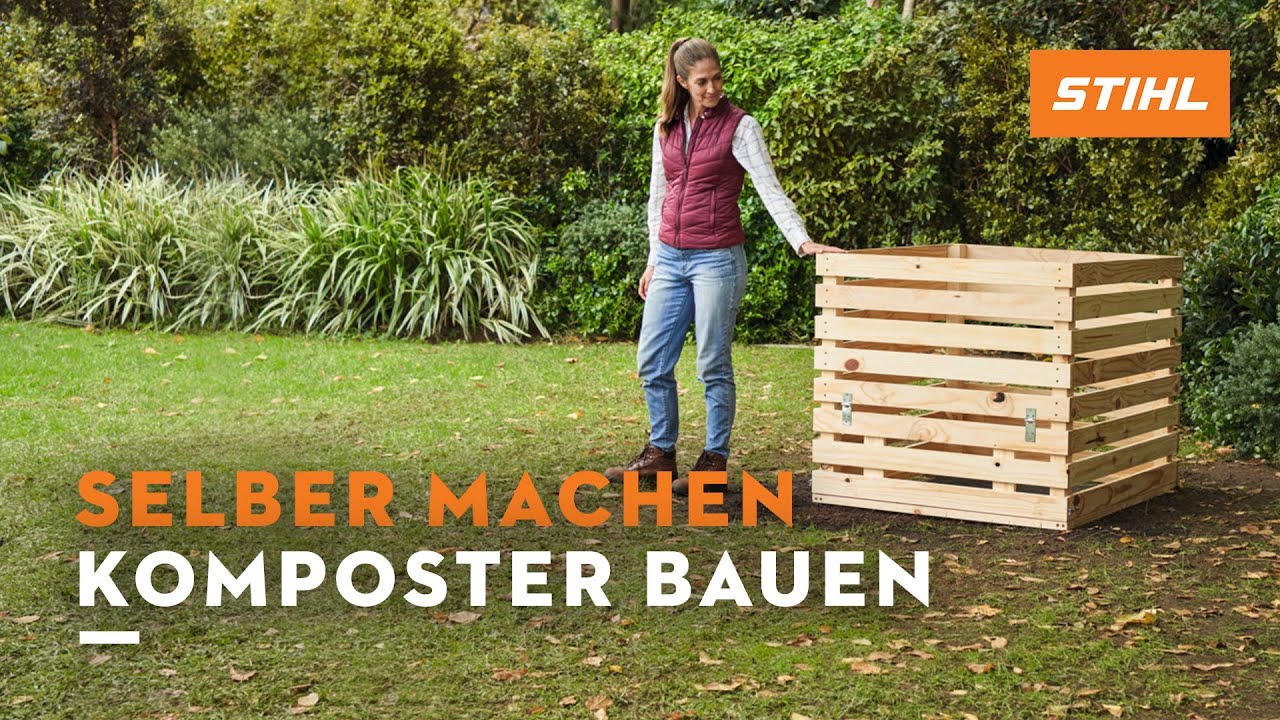 Komposter für den Garten bauen | STIHL Selber machen