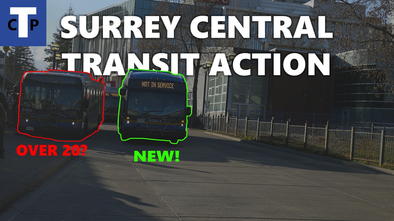 The ENTIRE D40LFR Fleet Showed Up? | Afternoon Rush Hour Action at Surrey Central Station