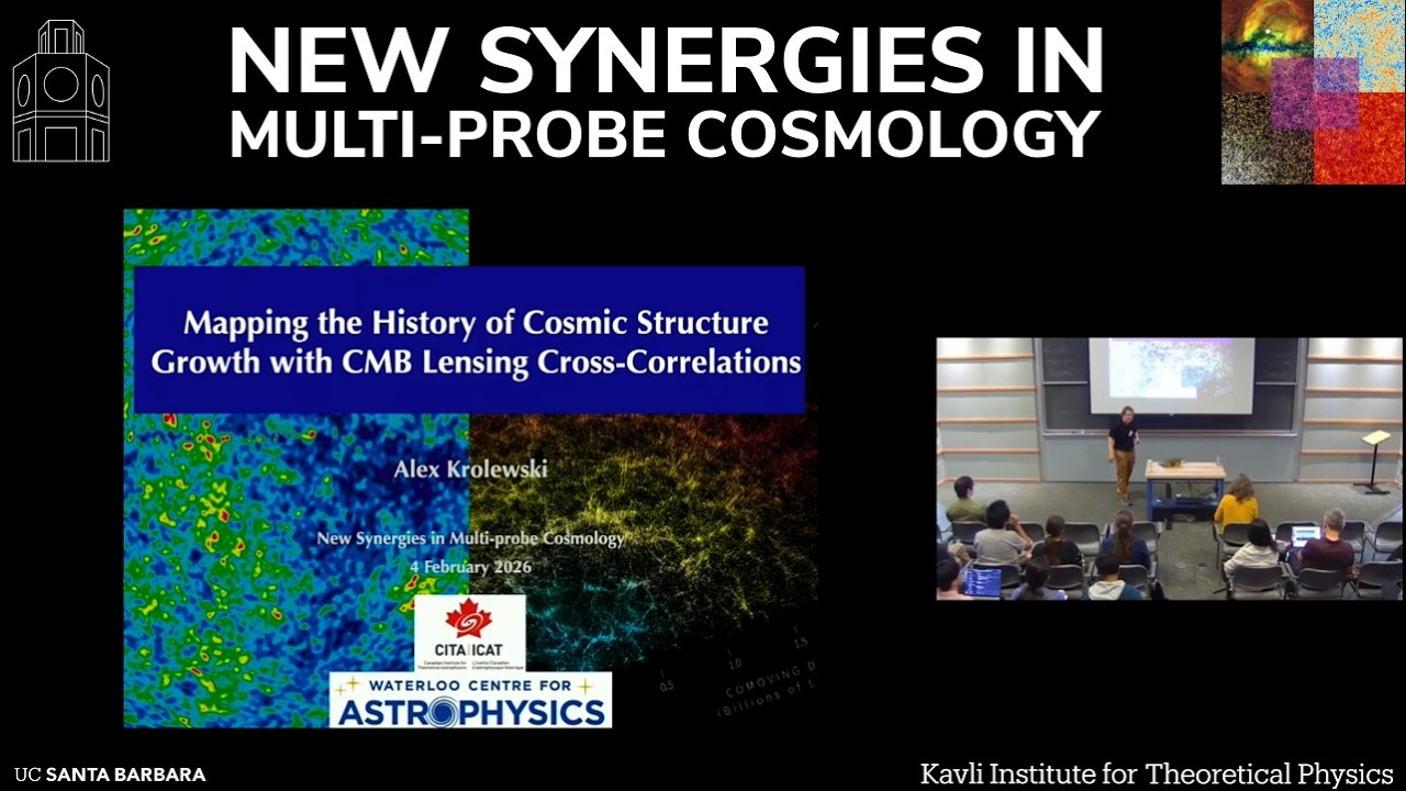 Mapping the History of Cosmic Structure Growth with CMB Lensing Cross-...| Alex Krolewski (UCB)