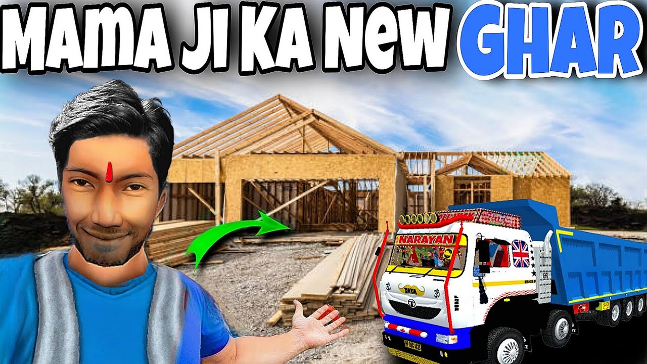 BUS SIMULATOR INDONESIA 🏔️😍 Mama Ji Ka New Ghar!!