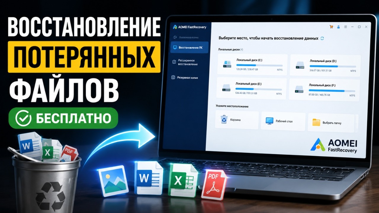 💻 100% СПОСОБ ВЕРНУТЬ ПОТЕРЯННЫЕ ДАННЫЕ БЕЗ ОПЛАТЫ! Проверил лично