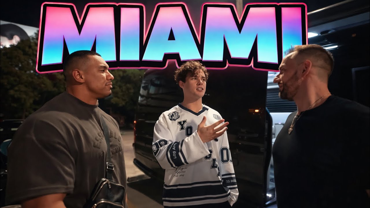 LARRY x CLAV x VITALY IN MIAMI