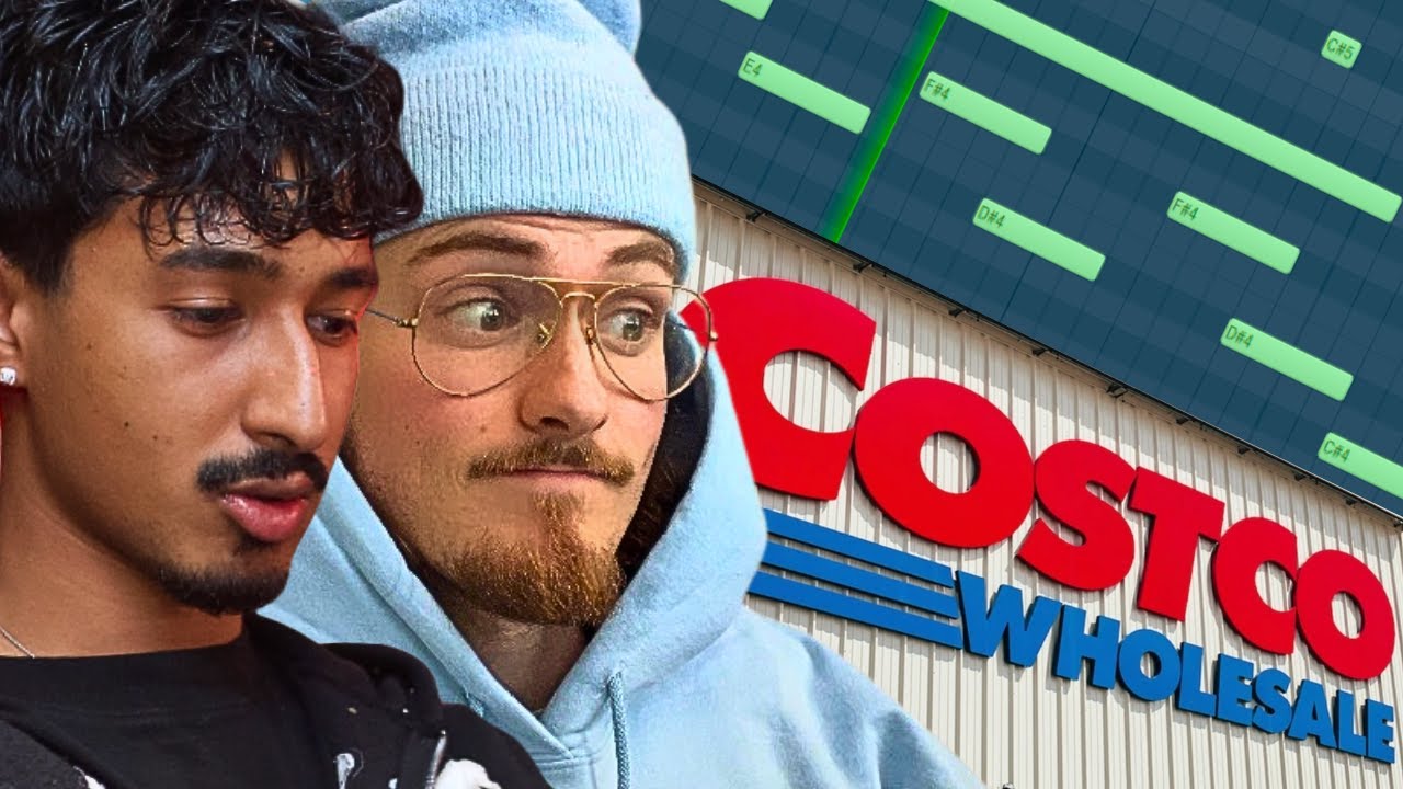 making beats in COSTCO