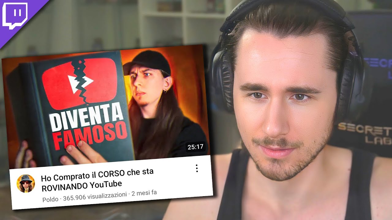 Reaction al Corso che sta ROVINANDO YouTube