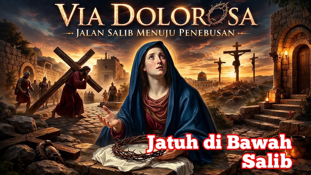 Jatuh Di Bawah Salib - Berjalan Bersama Bunda Maria di Jalan Sengsara