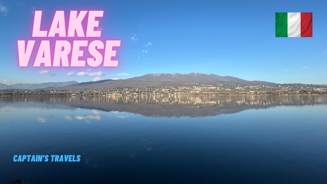 Lake Varese, the heart of the Italian lake district.