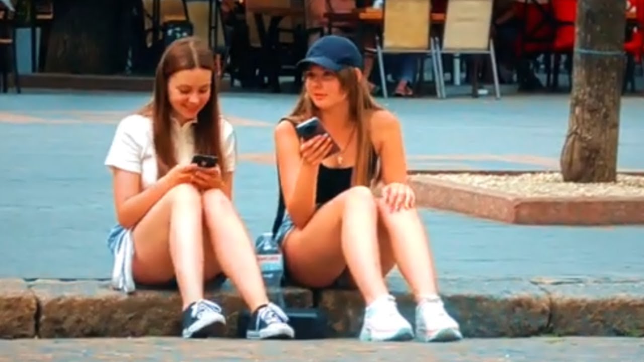 Одесса, веселье на Дерибасовской / Odessa, fun on Deribasovskaya street