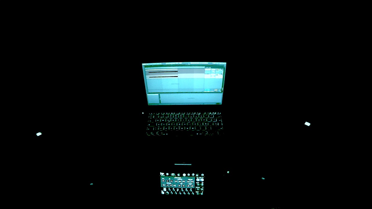 Ambient Song #4 Model 15, Animoog, ChordPolyPad and Bassline (iPhone jam/Ableton Link)