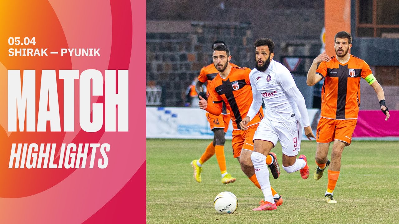 Fastex Armenian Cup semi-final | Shirak 1:1 Pyunik (5:3 pen.) | Match Highlights