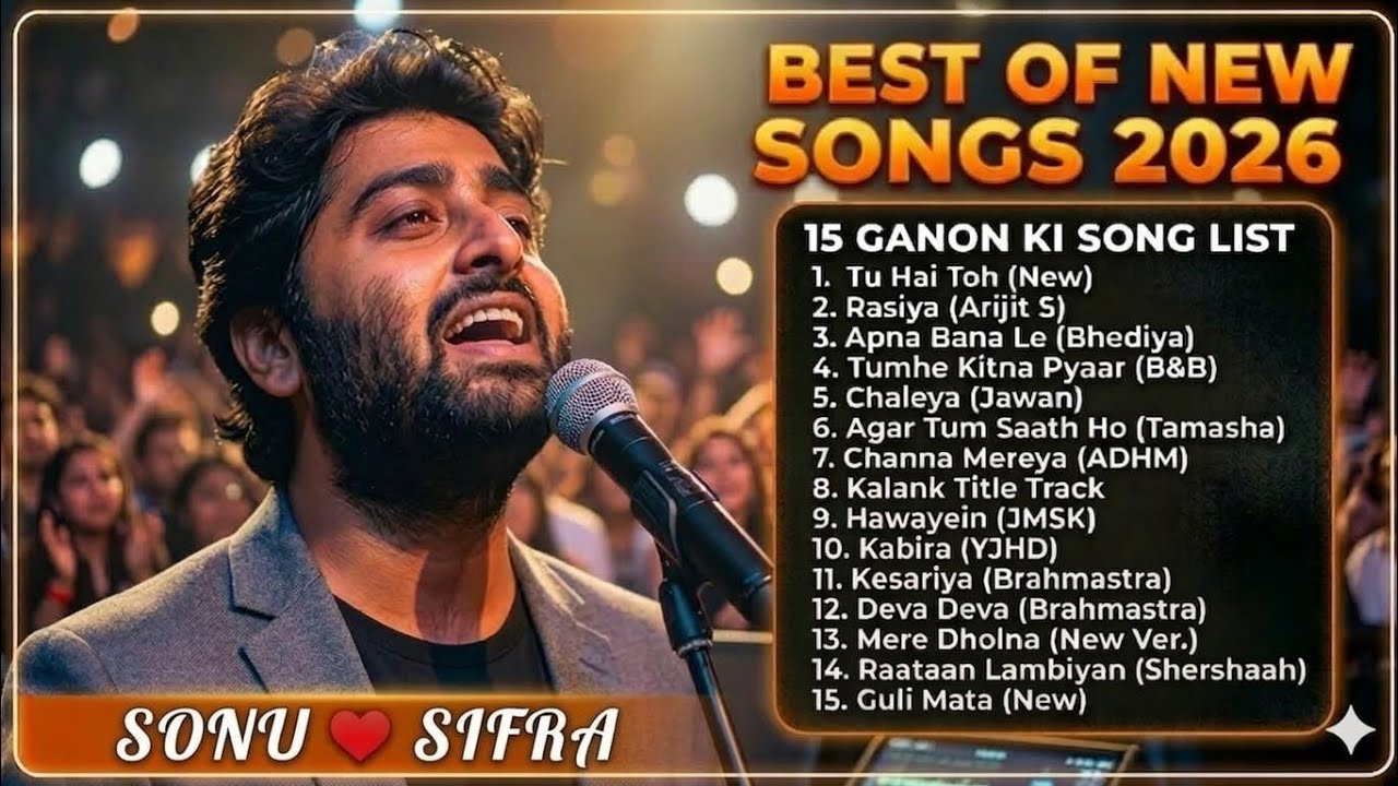 Best of Arijit Singh Mashup2026|Arijit Singh Jukebox|Arijit Singh Hindi Romantic Hit Song#arijitsing