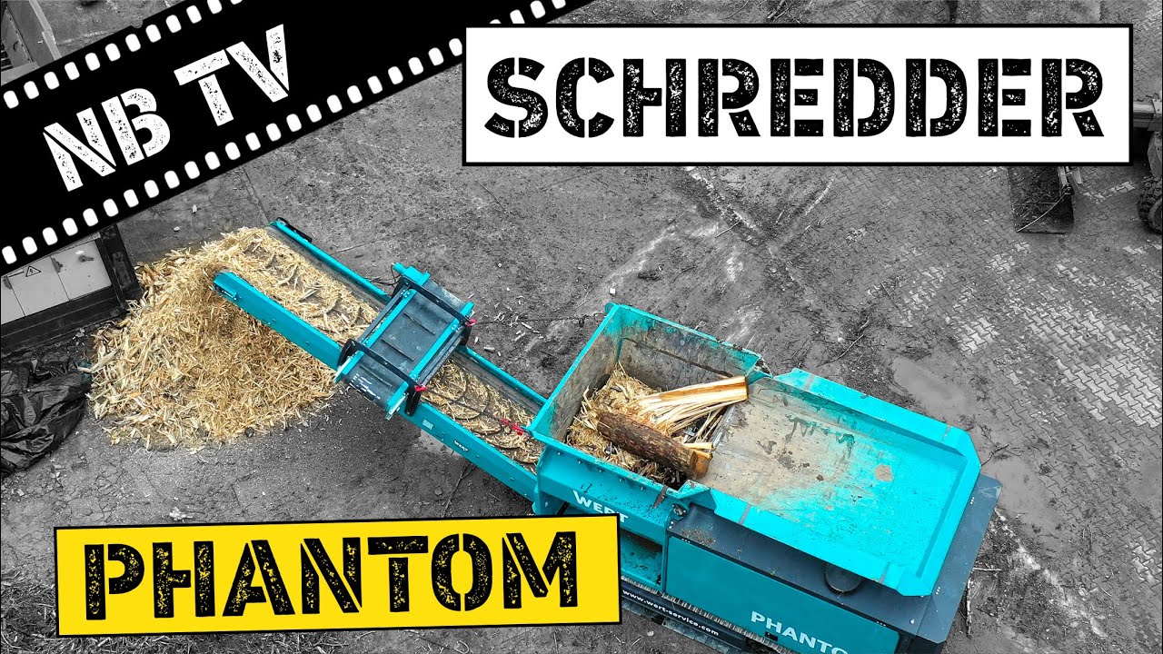 PHANTOM Schredder | Baumwurzeln und Stämme