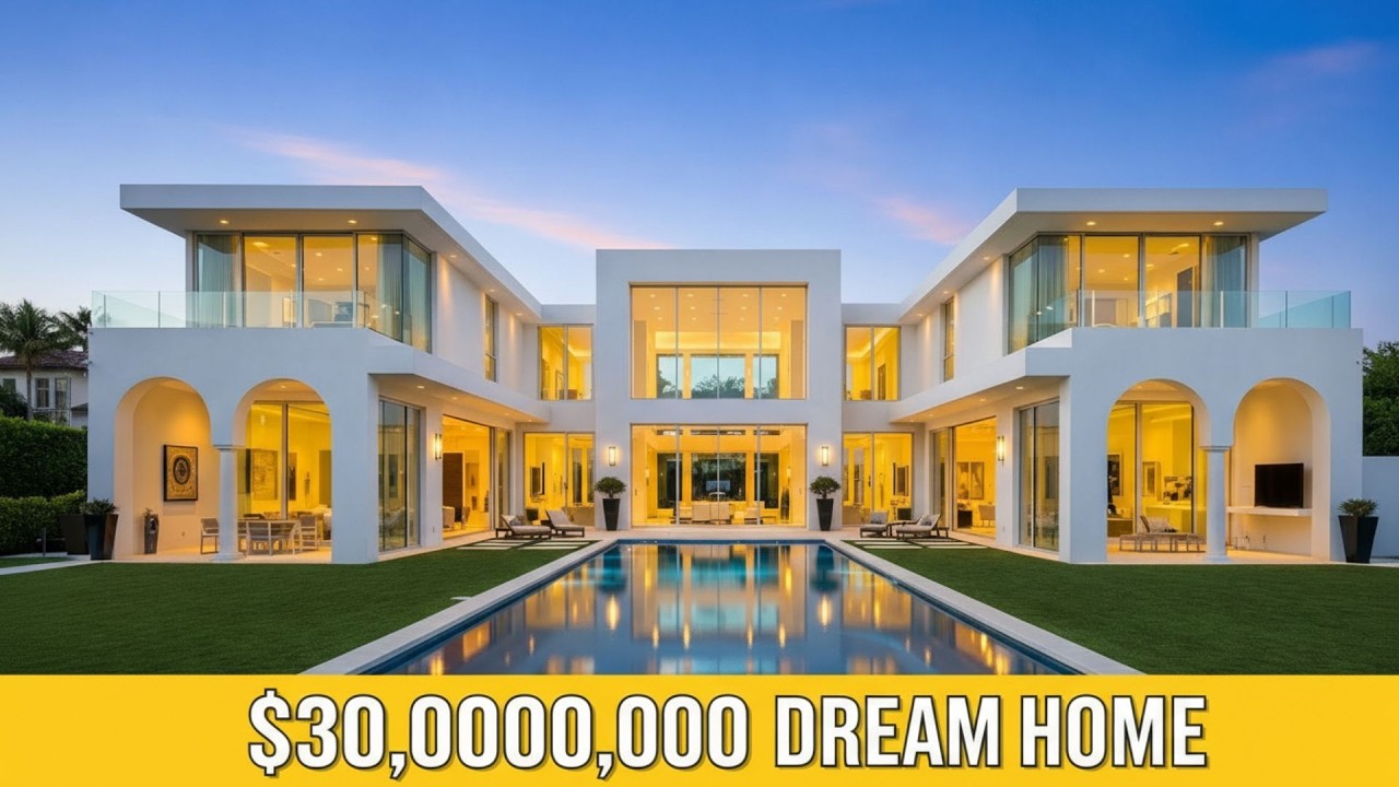 Inside a $30,000,000 Beverly Hills Courtyard Mansion | Ultimate Los Angeles Luxury Estate