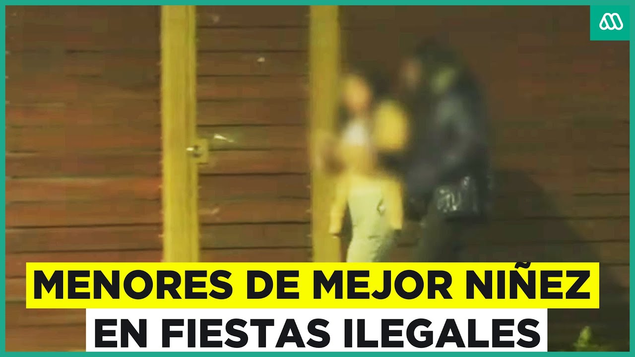 Venta de drogas y alcohol a menores: Niños de Mejor Niñez en fiestas ilegales