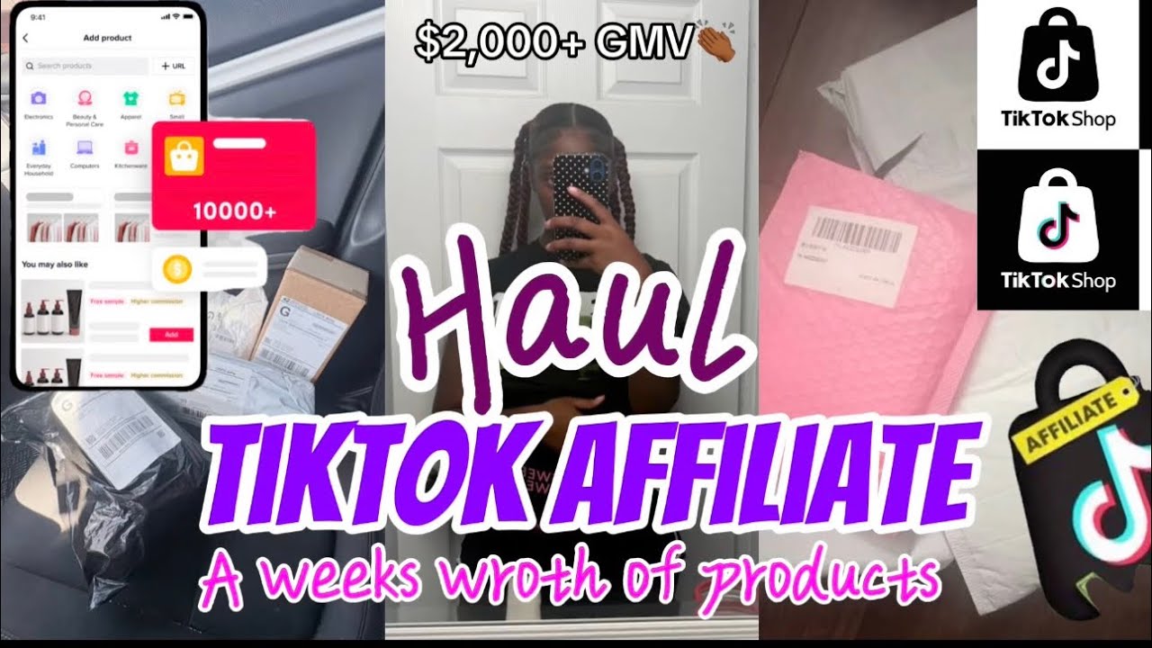 TikTok Shop Affiliate Haul | Unboxing & First Impressions