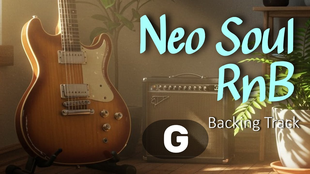 Neo-Soul RnB Guitar Backing Track in G major