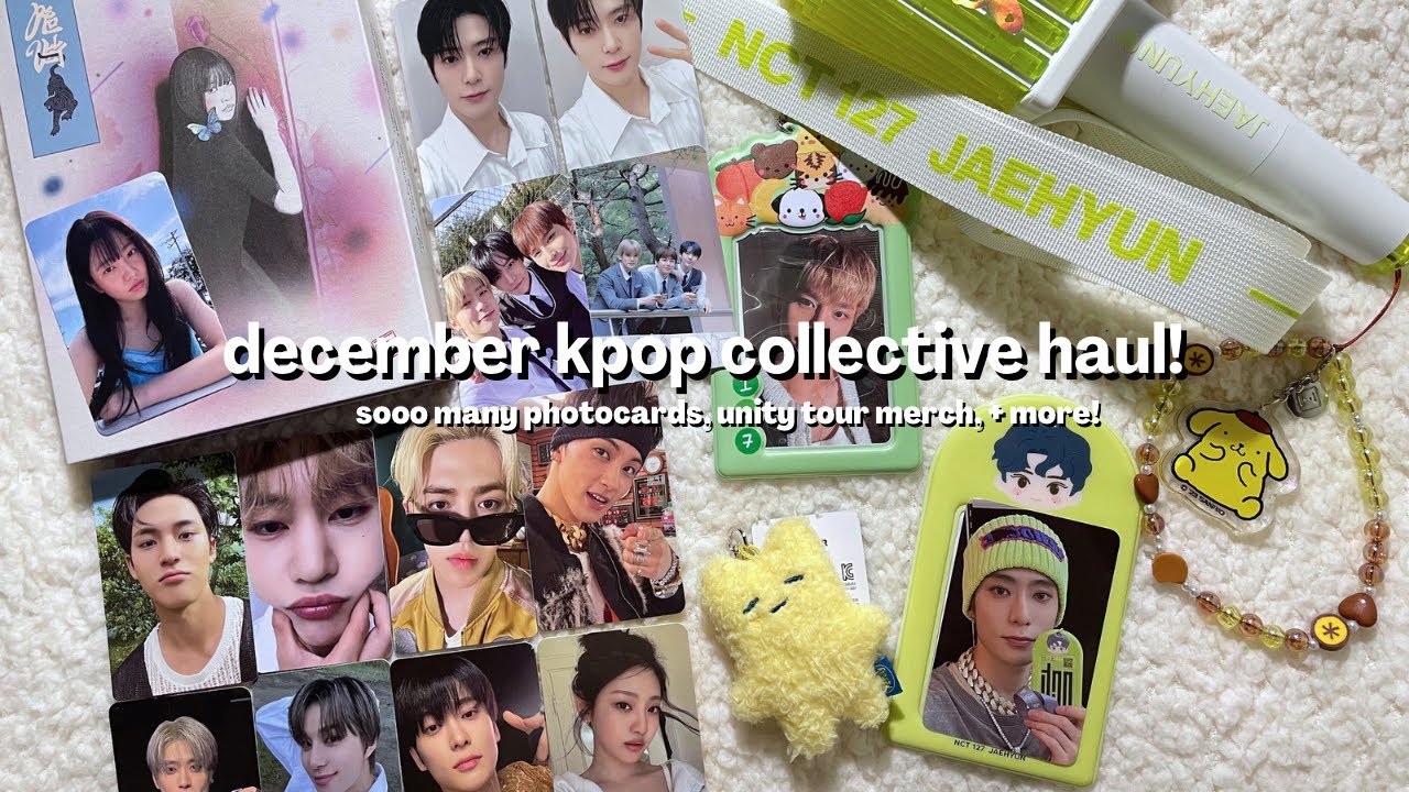 collective kpop haul! ✰ neokyo photocard unboxing + what i got in korea!