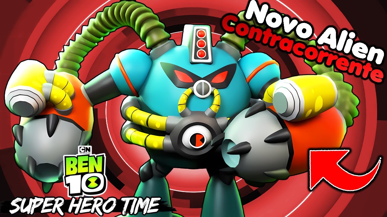 BEN 10 SUPER HERO TIME PEGUEI O NOVO ALIEN UNDERTOW DO KEVIN 11 (ENXURRADA)