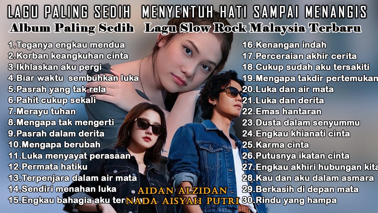Album Lagu Slow Rock Malaysia Terbaru 2025 | Menyentuh Hati Sampai Menangis 😭