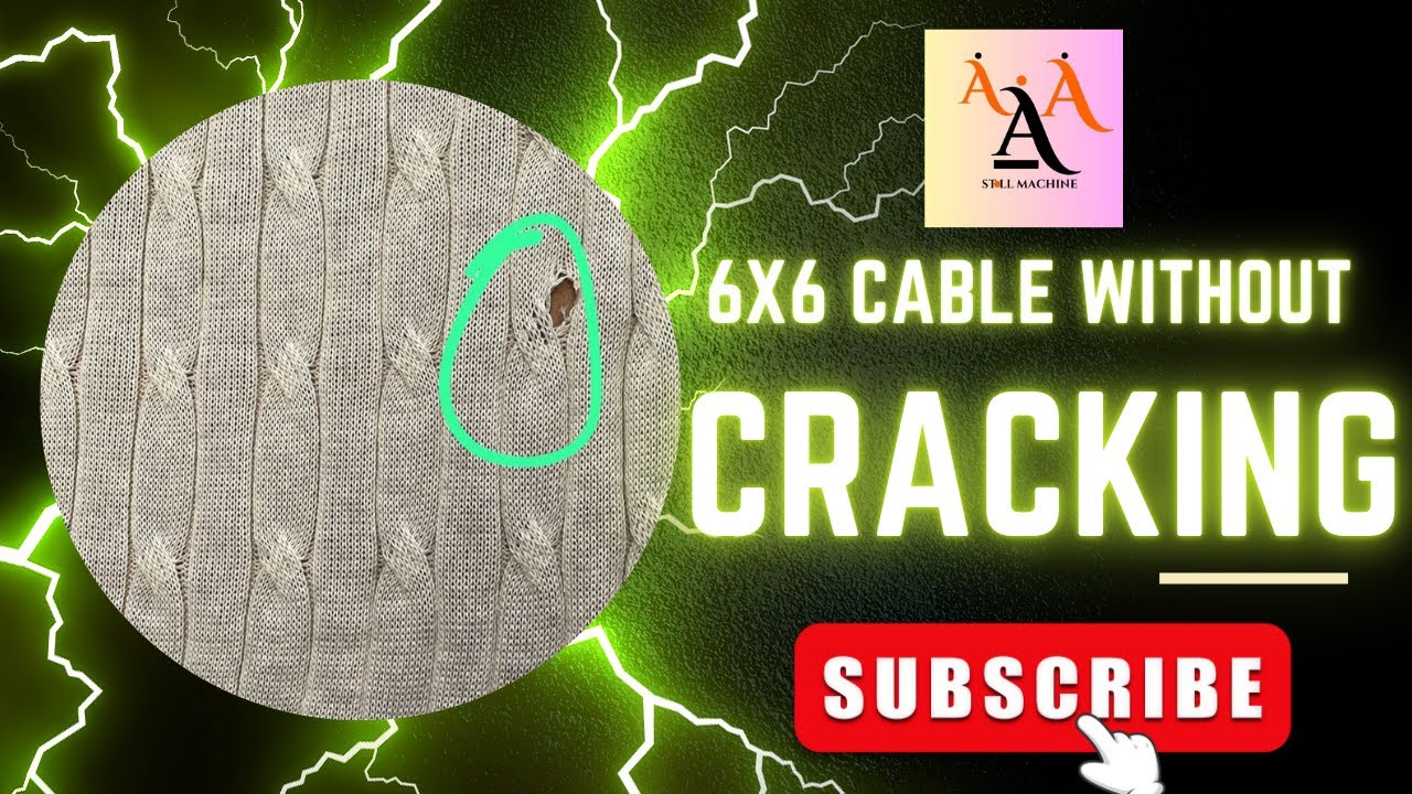 STOLL 6x6 cable without cracking