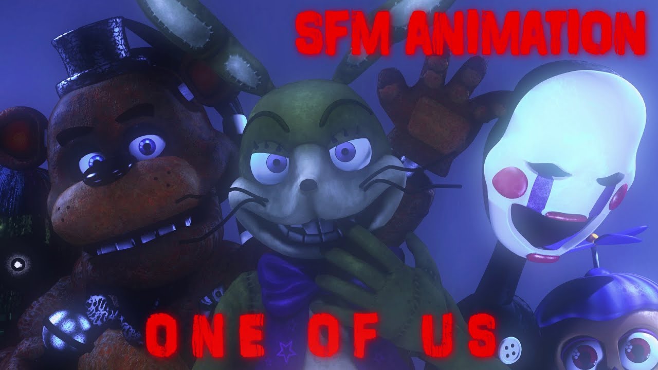 (SFM-FNAF) One Of Us Animation Song Cretead By: NightCove _theFox